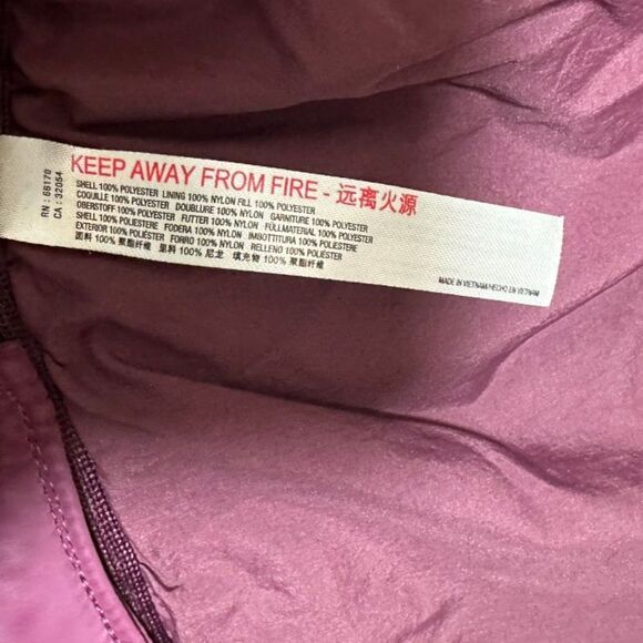 Free People Movement Pippa Quilted Packable Puffer Jacket in Sour Cherry Size M - Picture 6 of 8